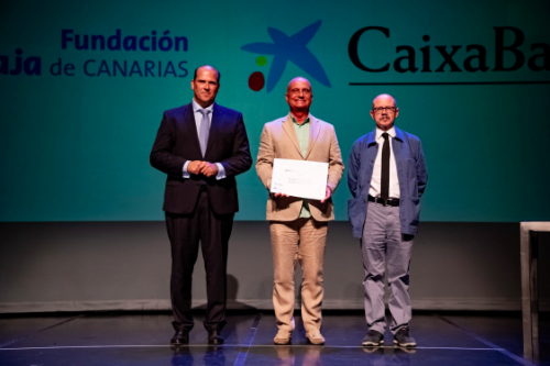Acto entrega Convenio entre Fundación La Caja de Canarias-CaixaBank y Salud Mental AFAES